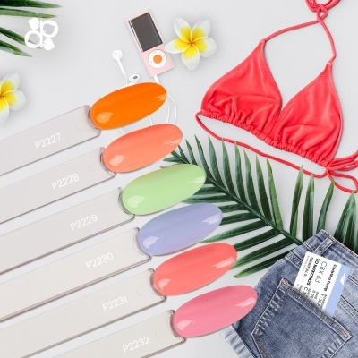 Coleção Verniz Gel PURPLE – Travel Collection (6 cores do P2227 ao P2232)