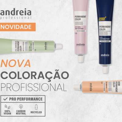 Coloração Demi-Permanente Andreia 0% Amoníaco 10.6