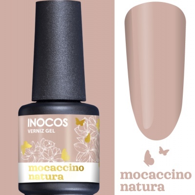 Verniz Gel Inocos – 296 - Mocaccino Natura 15ml