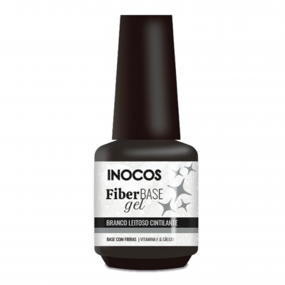 Fiber Base Gel Inocos - Branco Leitoso Cintilante
