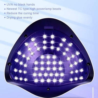 Catalisador Branco UV LED SUN X11 MAX de 66 Leds e 280W