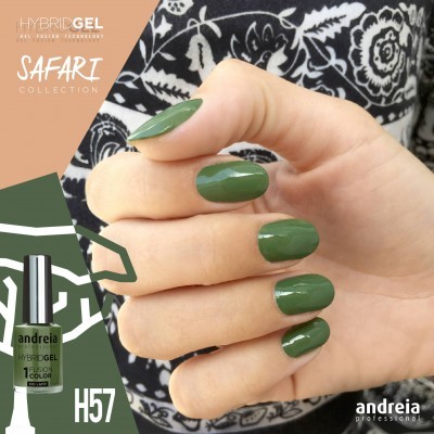 Hybrid Gel Andreia – Fusion Color H57 (Verde Caqui)