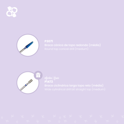 Brocas Purple - Kit Drills 8