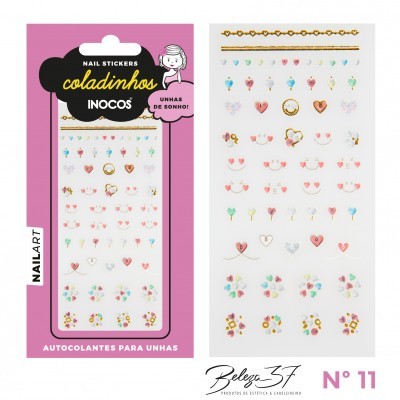Autocolante para unhas Inocos - Padrão 11