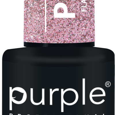Verniz Gel PURPLE P2345 - Flash Dust Pinkie