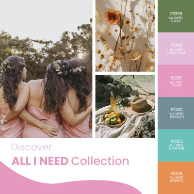 Coleção Verniz Gel PURPLE – All I Need Collection (6 cores do P2299 ao P2304)