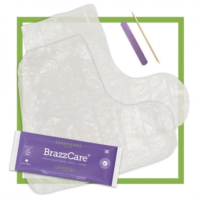Par de Sapatilhas Hidratantes BrazzCare