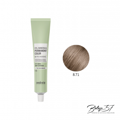 Coloração Permanente Andreia 0% Amoníaco 8.71
