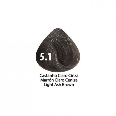 Tinta Violet Keratin Trendy 5.1 - 100ml - CASTANHO CLARO CINZA