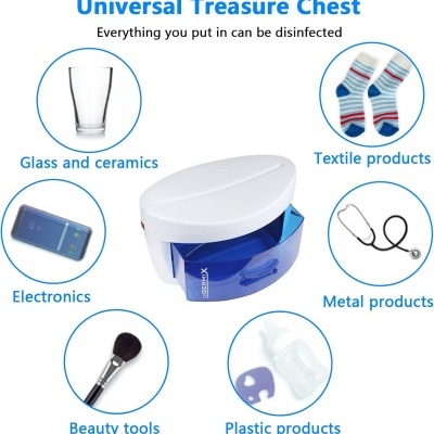 Esterilizador Profissional de Unhas UV e Ozono