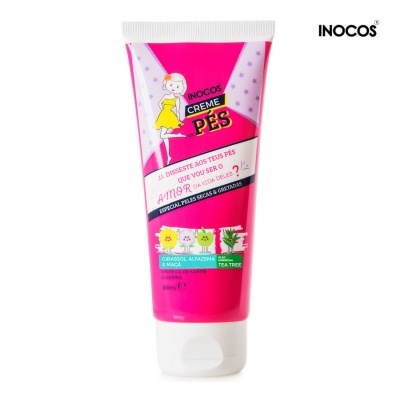 Creme de Pés Inocos - Girassol, Alfazema e Maçã 100ml