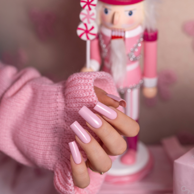 Verniz Gel Saute Nails S331 - Pink Cookie (Rosa Claro Pastel)