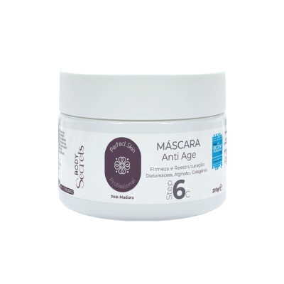 Máscara Alginatos Anti-Idade 200g Perfect Skin - Step 6