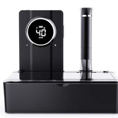 Fresa Portátil Excellent GL Preta 40.000 RPM - 8h Autonomia