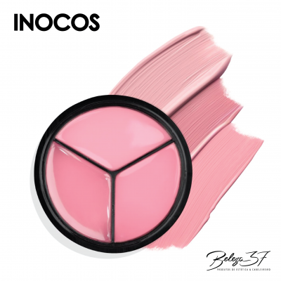 Solid Tricolor Gel Inocos - 5 Pretty In Pink