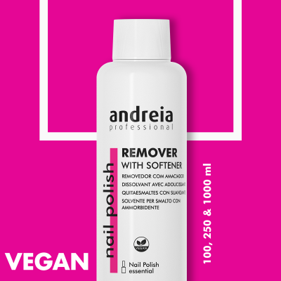 Removedor de Verniz com Amaciador Andreia Essential 250ml