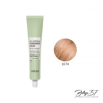 Coloração Permanente Andreia 0% Amoníaco 10.74