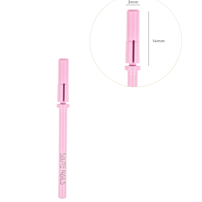 Mandril Mini Saute Nails - Rosa