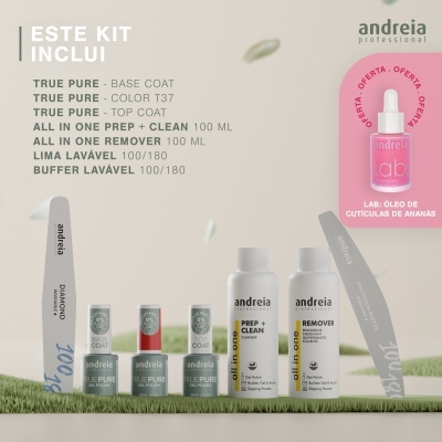 Andreia True Pure Gel Polish Pro Kit