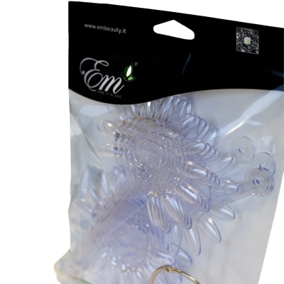 Mostruário em Flor com 120 Tips Transparente