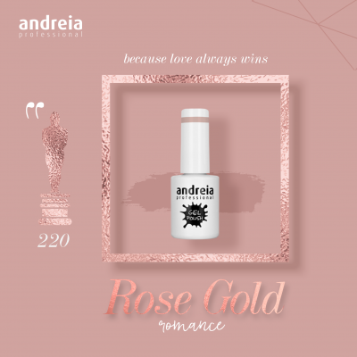 Verniz Gel Andreia 220 (Nude Rosado)
