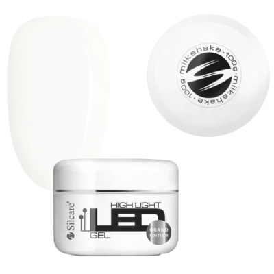 Gel Silcare High Light LED 100ml - Milkshake (Branco Leitoso)