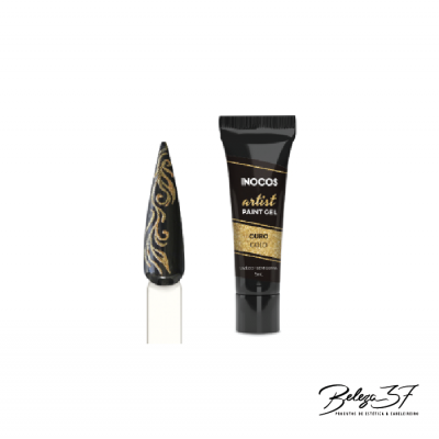 Paint Gel Artist Inocos 5ml - Dourado