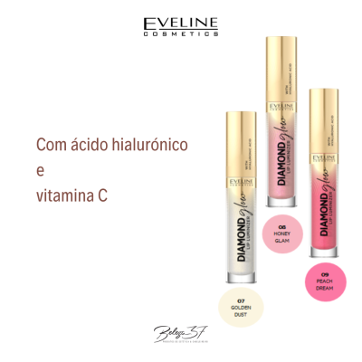 Lip Gloss Eveline – Diamond Glow Lip Luminizer – 09