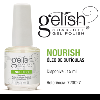 Nourish Oil - Óleo de Cutículas Gelish Harmony