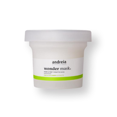 Wonder Mask Andreia - Máscara de parafina para mãos e pés 200ml