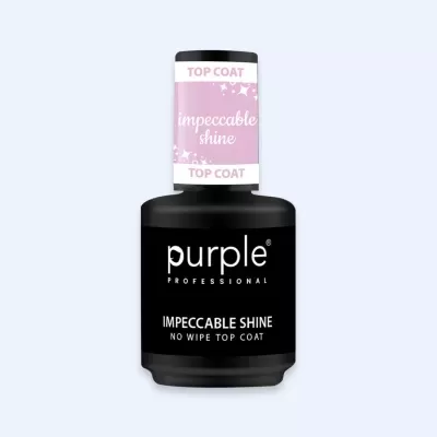Top Impeccable Shine Purple No Wipe 15 ml
