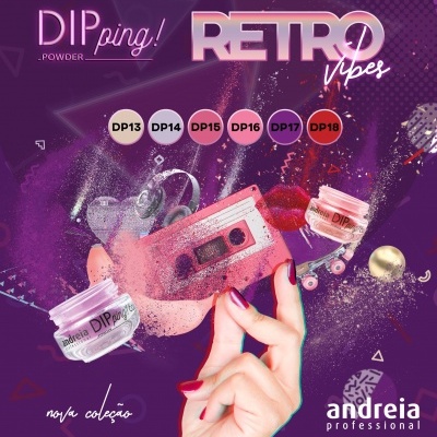 Dipping Powder Andreia - Color 10g - DP17 - Ultravioleta