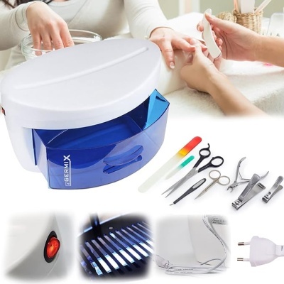 Esterilizador Profissional de Unhas UV e Ozono