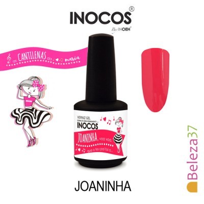 Verniz Gel Inocos 156 – Joaninha (Vermelho Rosado)
