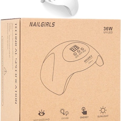 Catalisador LED UV NAILGIRLS de 36w