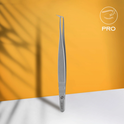 Pinça Profissional para Pestanas Staleks EXPERT 40 TIPO 2 (em forma de L, 70')