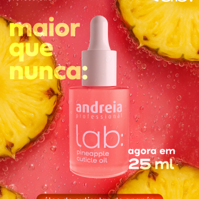 Andreia Lab Coconut Cuticle Oil - Óleo de Cutículas Ananás 25ml