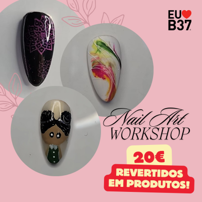 Workshop de Nail Art - GRATUITO (Revertido em Produtos)