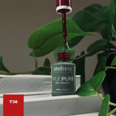 The Gel Polish Andreia True Pure T38 (Vermelho Cereja)