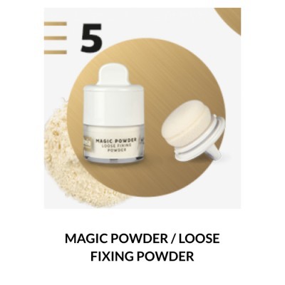 Andreia Face 5 - MAGIC POWDER - Loose Fixing Powder 01 - Coconut