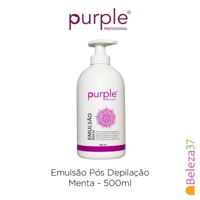 Emulsão Pós Depilação Menta Purple 500ml