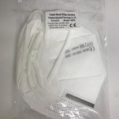 Máscara Facial KN95 / FFP2 - Pack de 5 Unidades