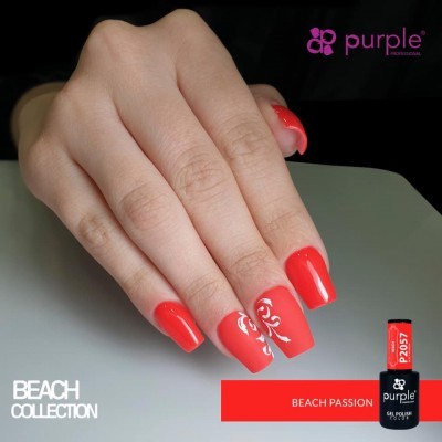 Verniz Gel PURPLE P2057 – Beach Passion
