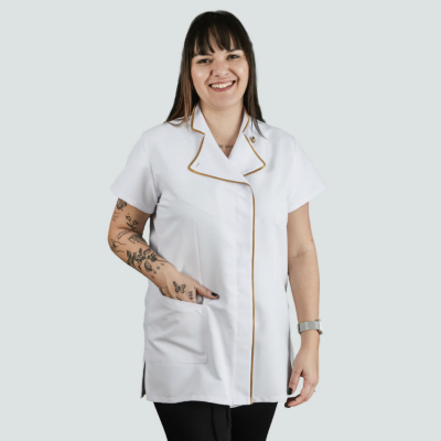 Túnica Previlege em Microfibra - Cor: Preto, Tamanho 40