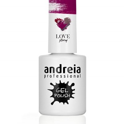 Verniz Gel Andreia 302 - First sight - Rosa Intenso com brilho lilás