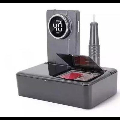 Fresa Portátil Excellent GL Preta 40.000 RPM - 8h Autonomia