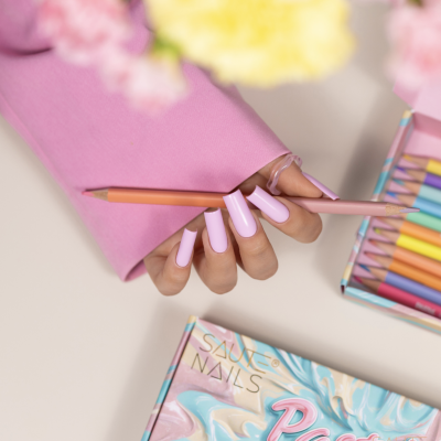 Coleção de Verniz Gel Saute Nails Pastel Positivity (6 cores)