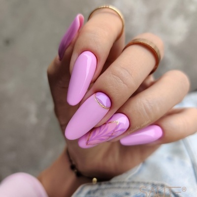 Verniz Gel Saute Nails S124 Lavender (Lavanda)