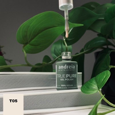 The Gel Polish Andreia True Pure T05 - Milky Nude (Nude Leitoso)