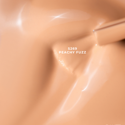 Verniz Gel Saute Nails S269 - Peachy Fuzz (Laranja Pêssego)